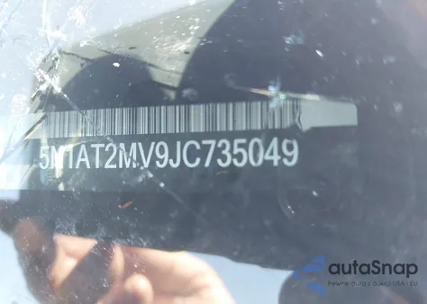 2018 Nissan Rogue Sv/Sl z USA, uszkodzony, nr VIN 5N1AT2MV9JC735049